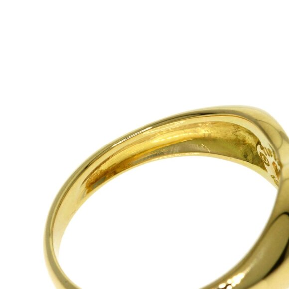 TIFFANY 18k Gold Heart Ring - Picture 9 of 10